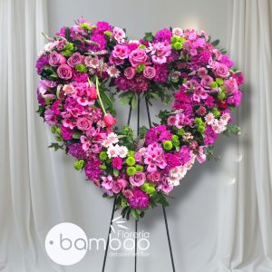 Corazón Fúnebre Condolencias