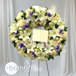 Corona Fúnebre Condolencias