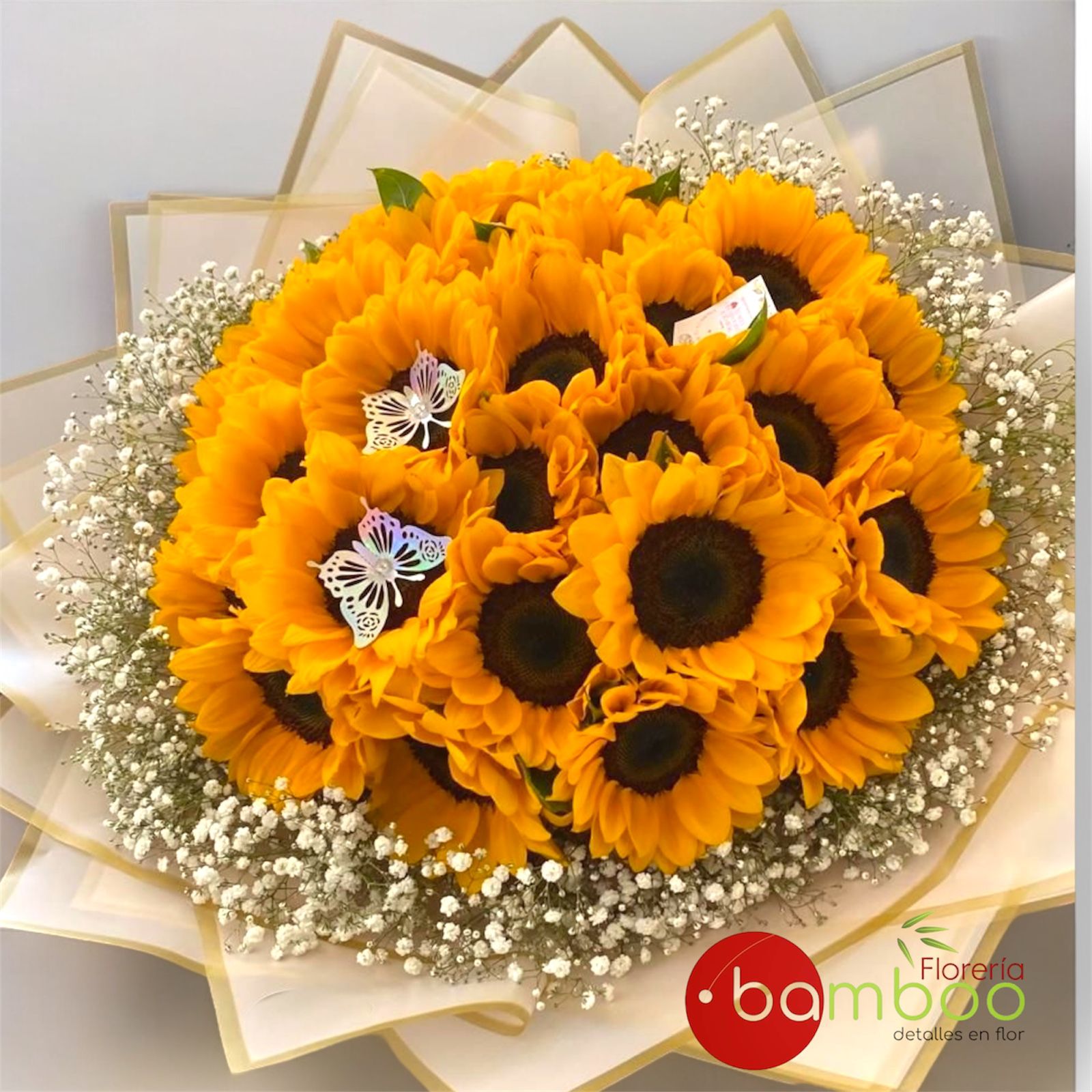 Ramo mini Buchon de Girasoles